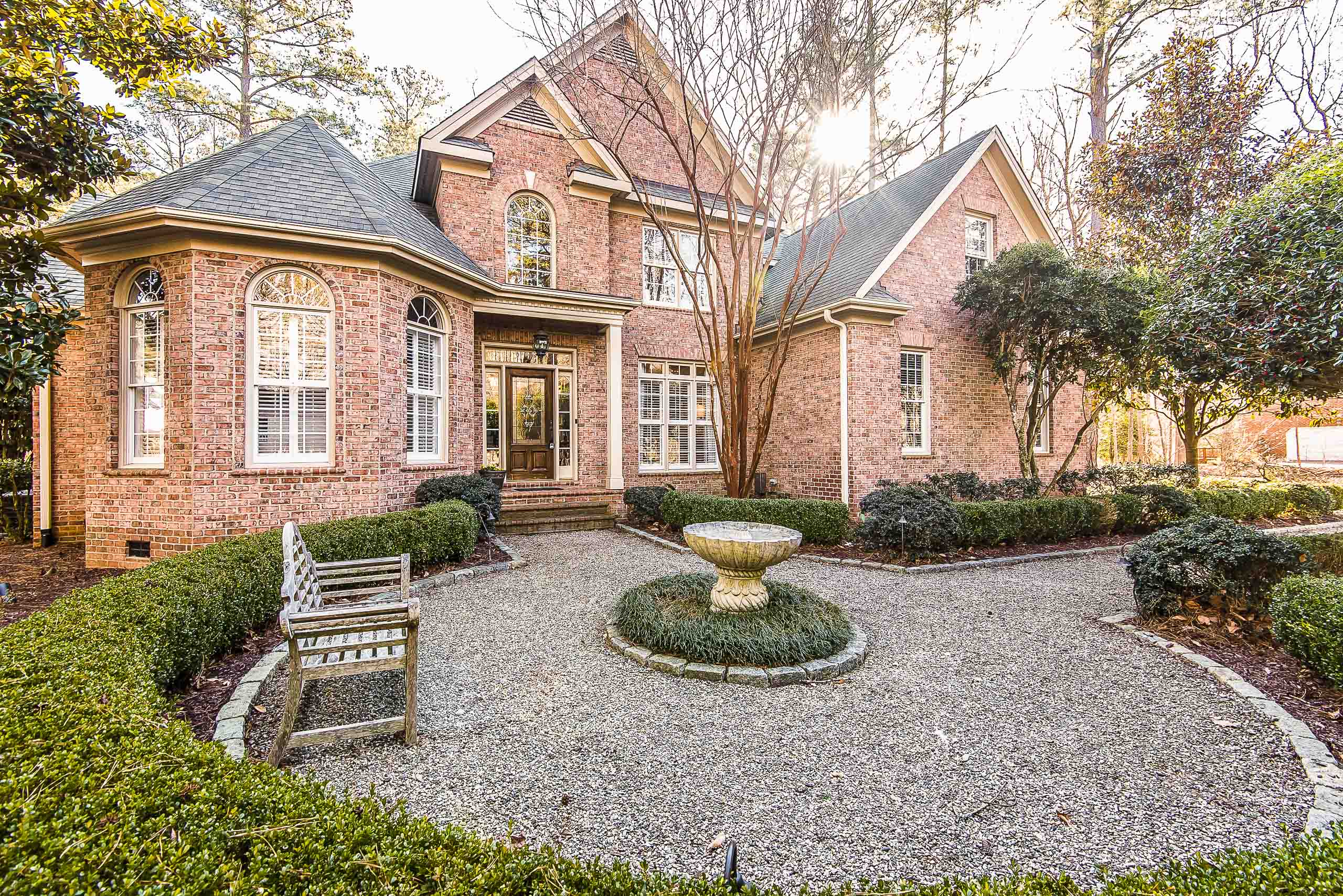 Detached residential home exterior